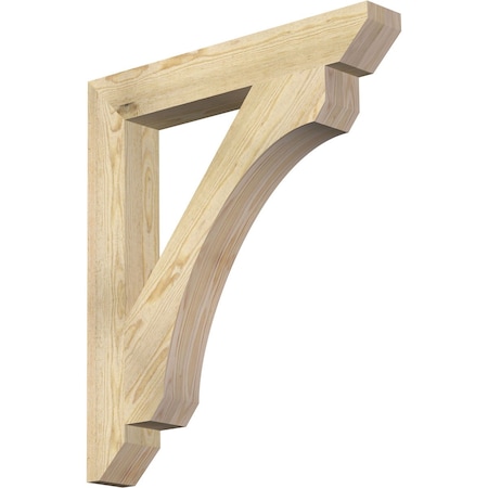 Ekena Millwork Legacy Slat Rough Sawn Bracket, Douglas Fir, 4"W x 28"D x 32"H BKT04X28X32LEC06RDF
